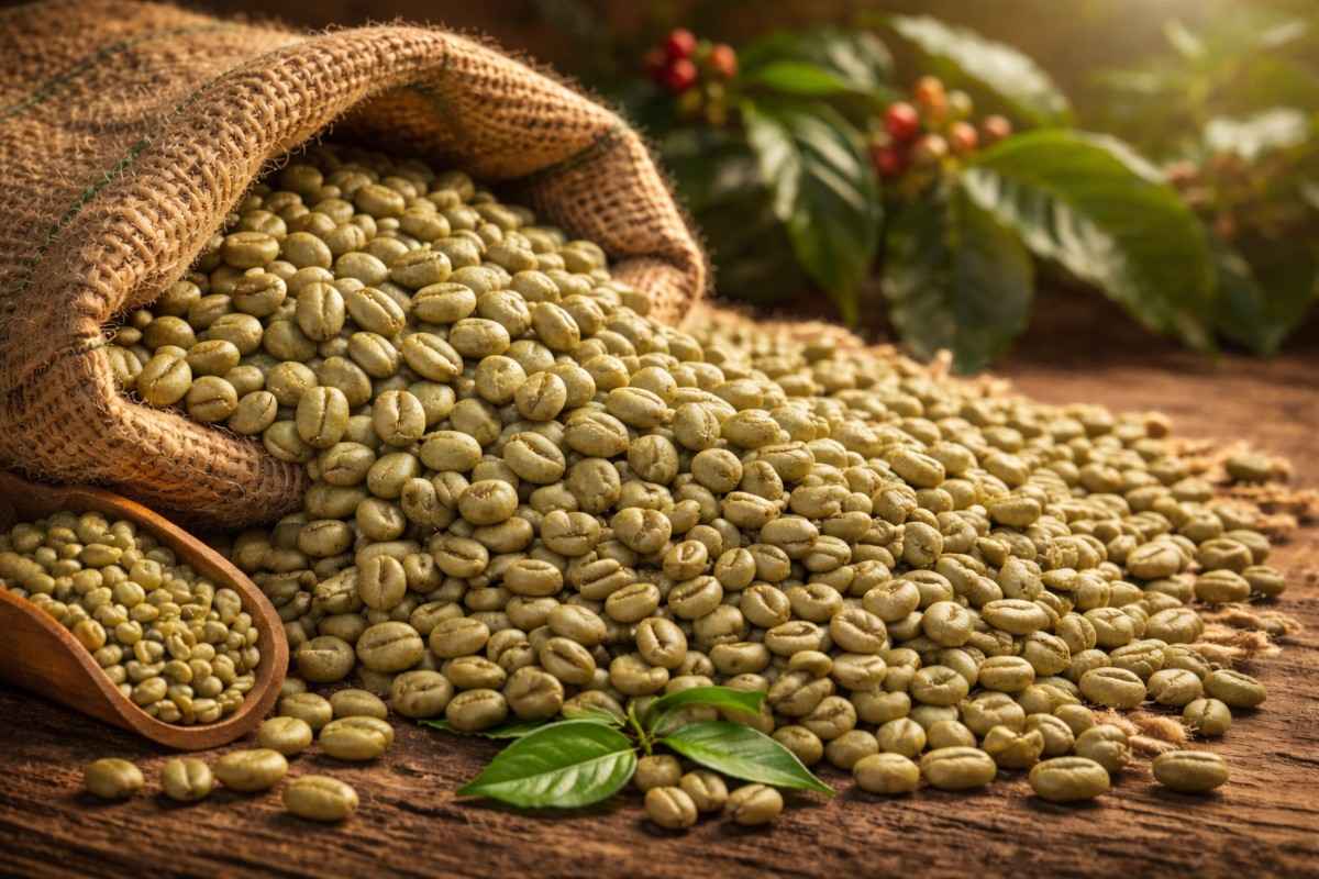 Arabica coffee beans